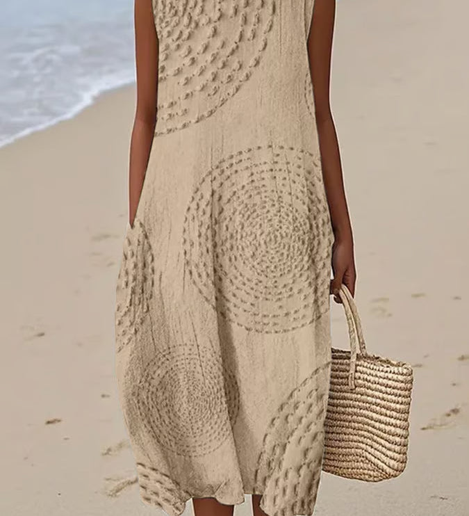 Gráinne - Textured Maxi Dress