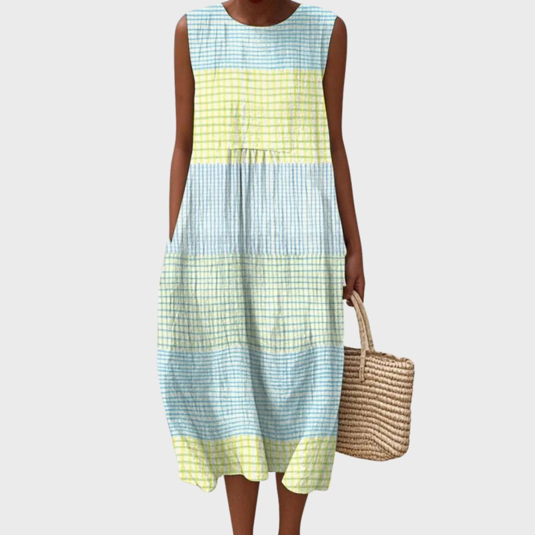 Eabha - Cotton Midi Dress