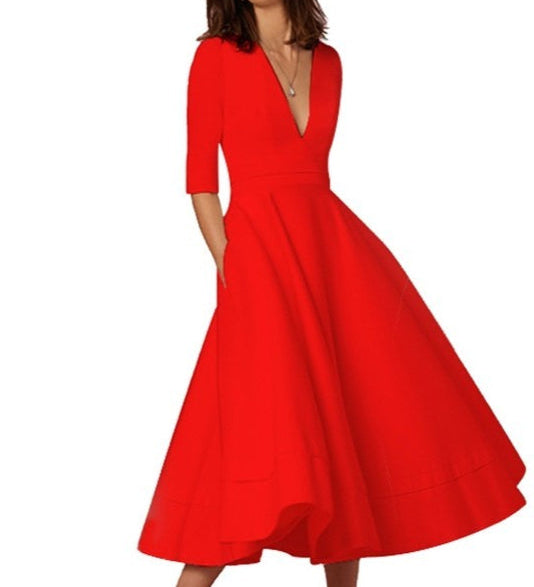 Caitríona - A-Line Midi Dress