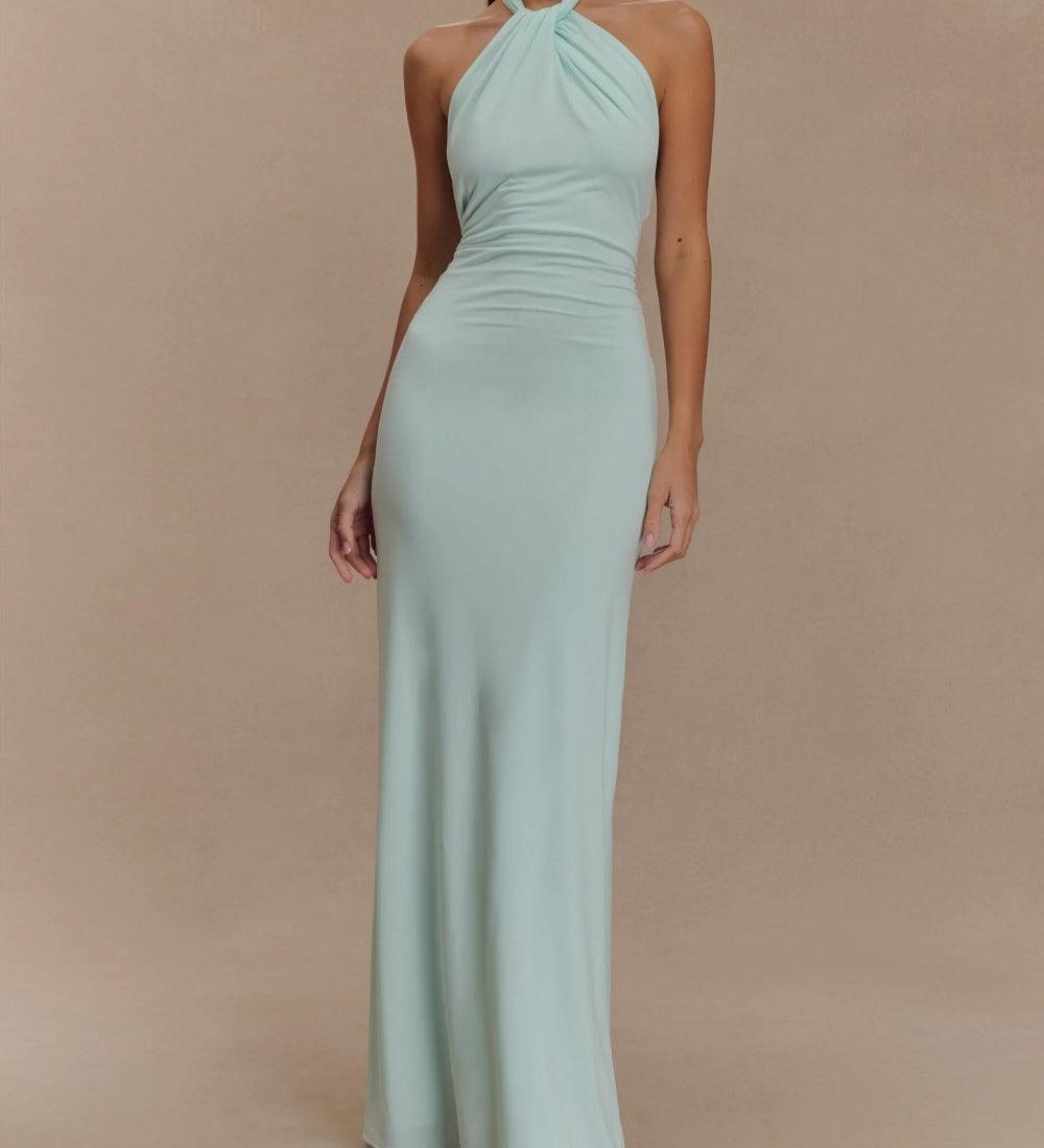 Maeve - Halter Maxi Dress