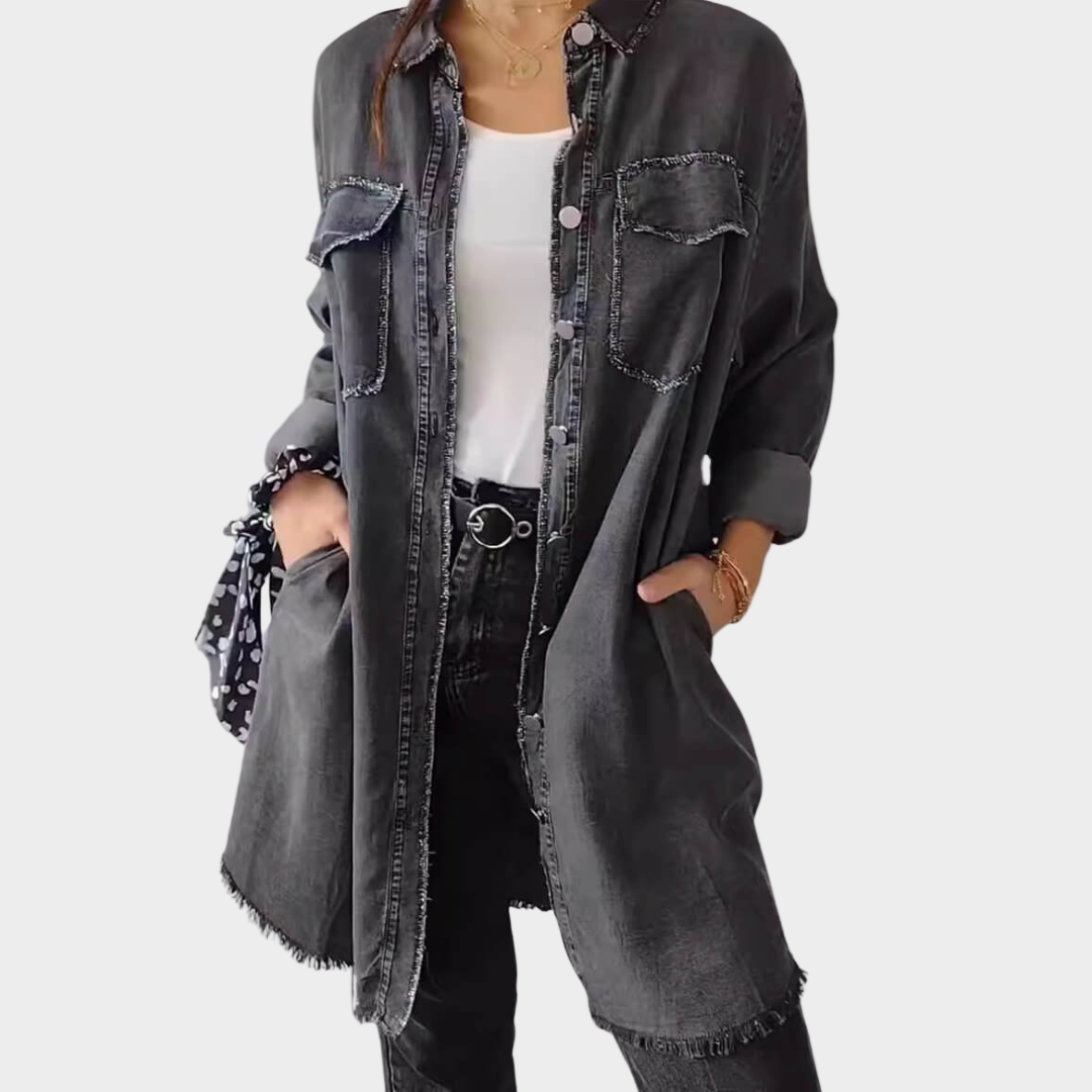 Laoise - Denim Shirt Dress