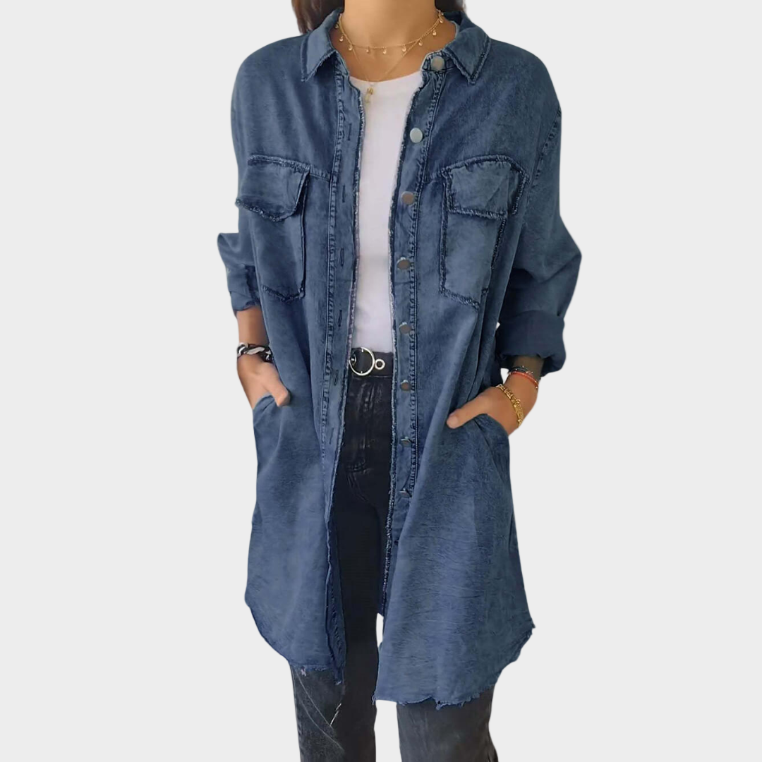 Laoise - Denim Shirt Dress
