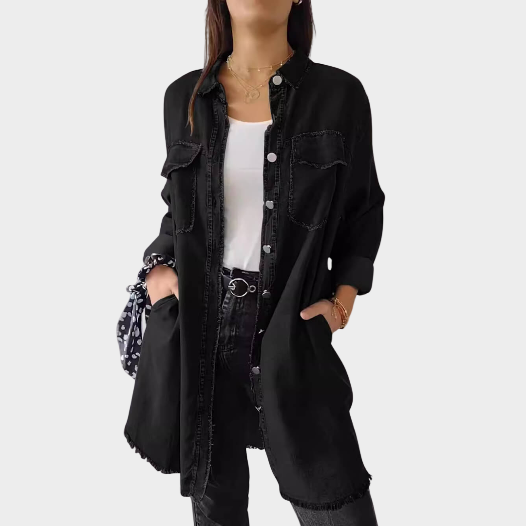 Laoise - Denim Shirt Dress