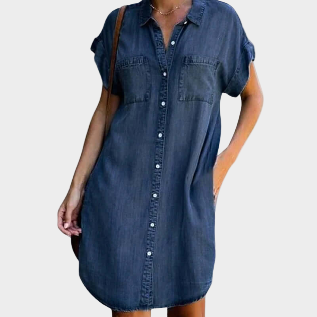 Máiread - Short Denim Dress