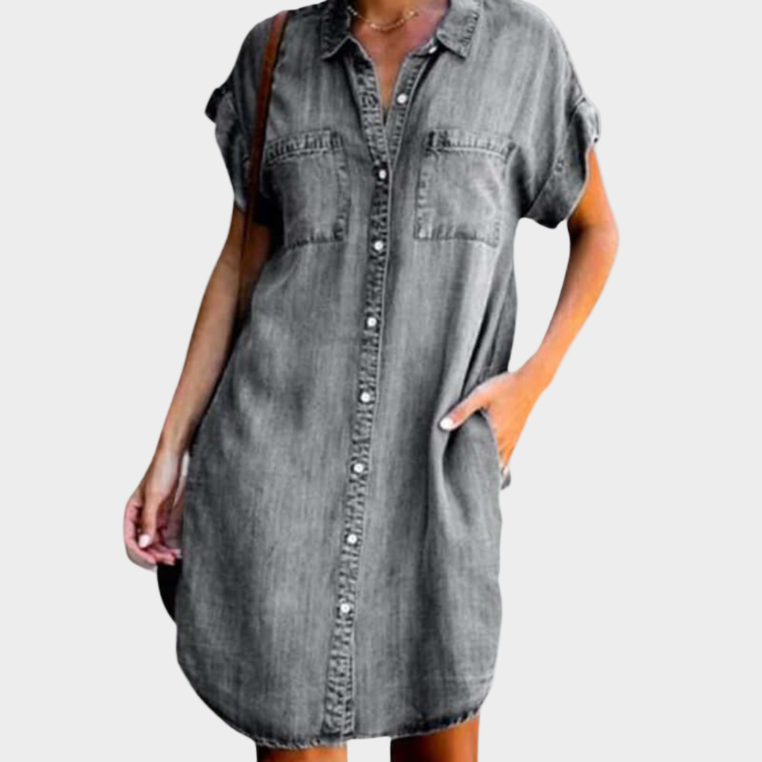 Máiread - Short Denim Dress