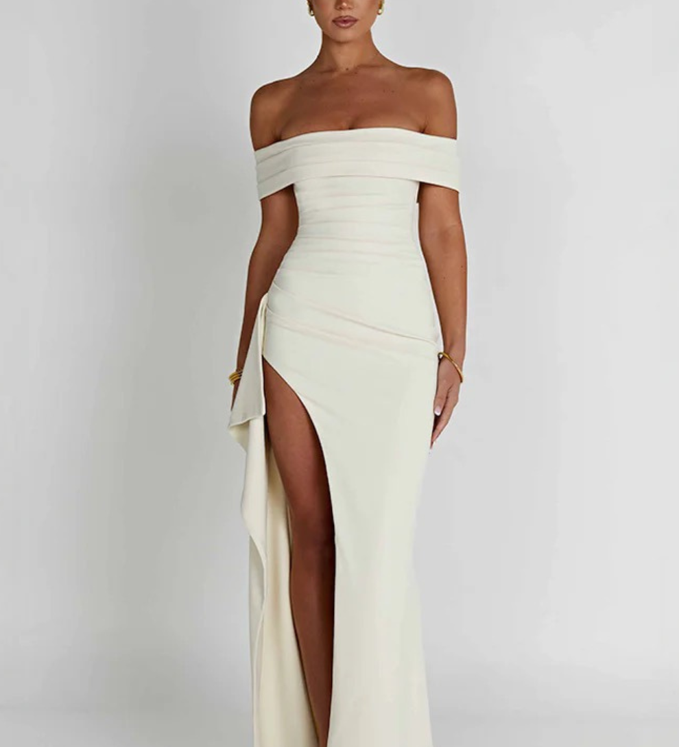 Dervla - Off-Shoulder Maxi Dress