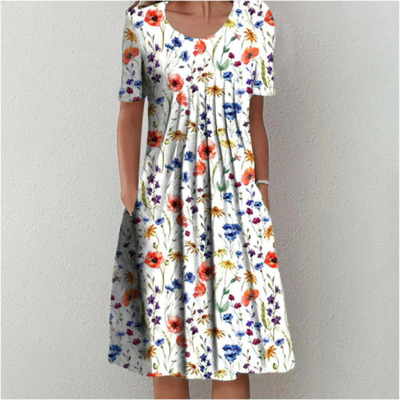 Eabha - Elegant Midi Dress