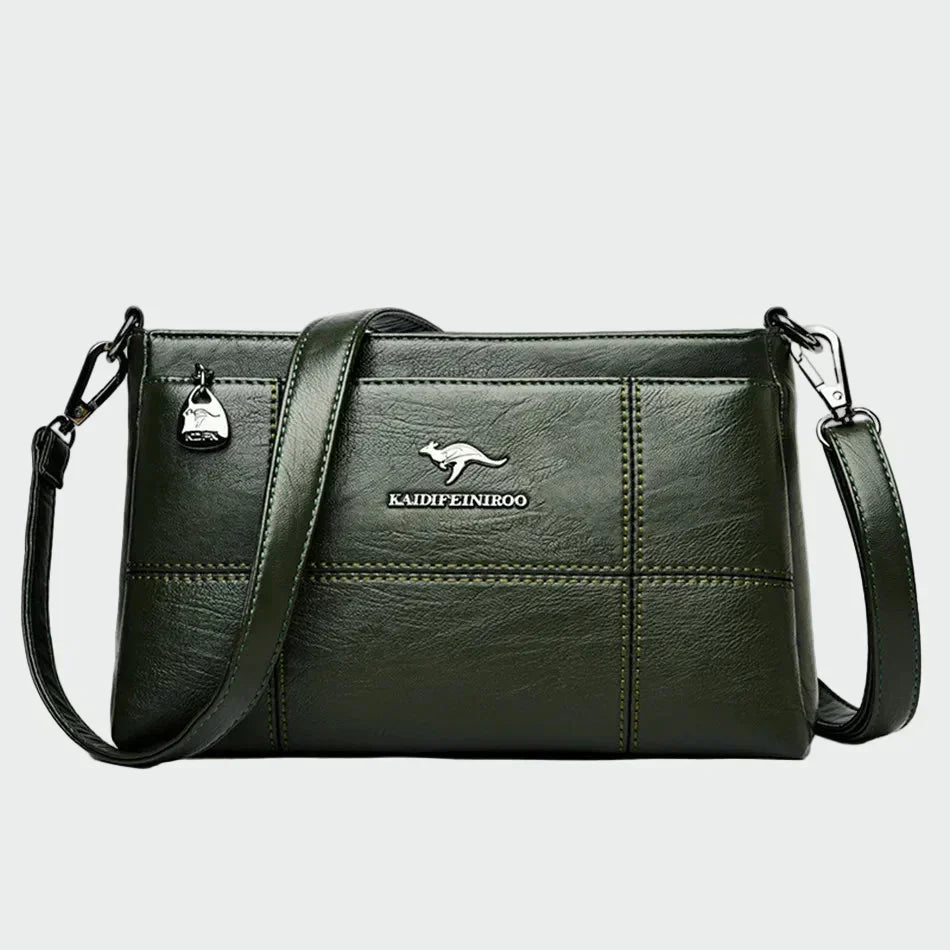 Síle - Burgundy Leather Bag