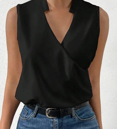 Una - Breathable V-Neck Top