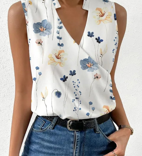 Una - Breathable V-Neck Top