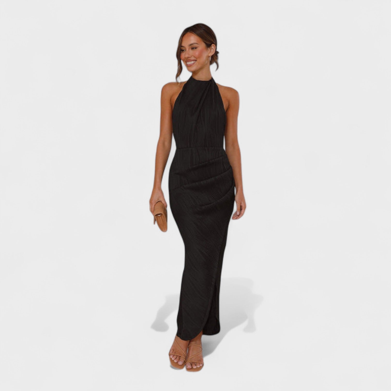 Fionnuala - Halter Maxi Dress