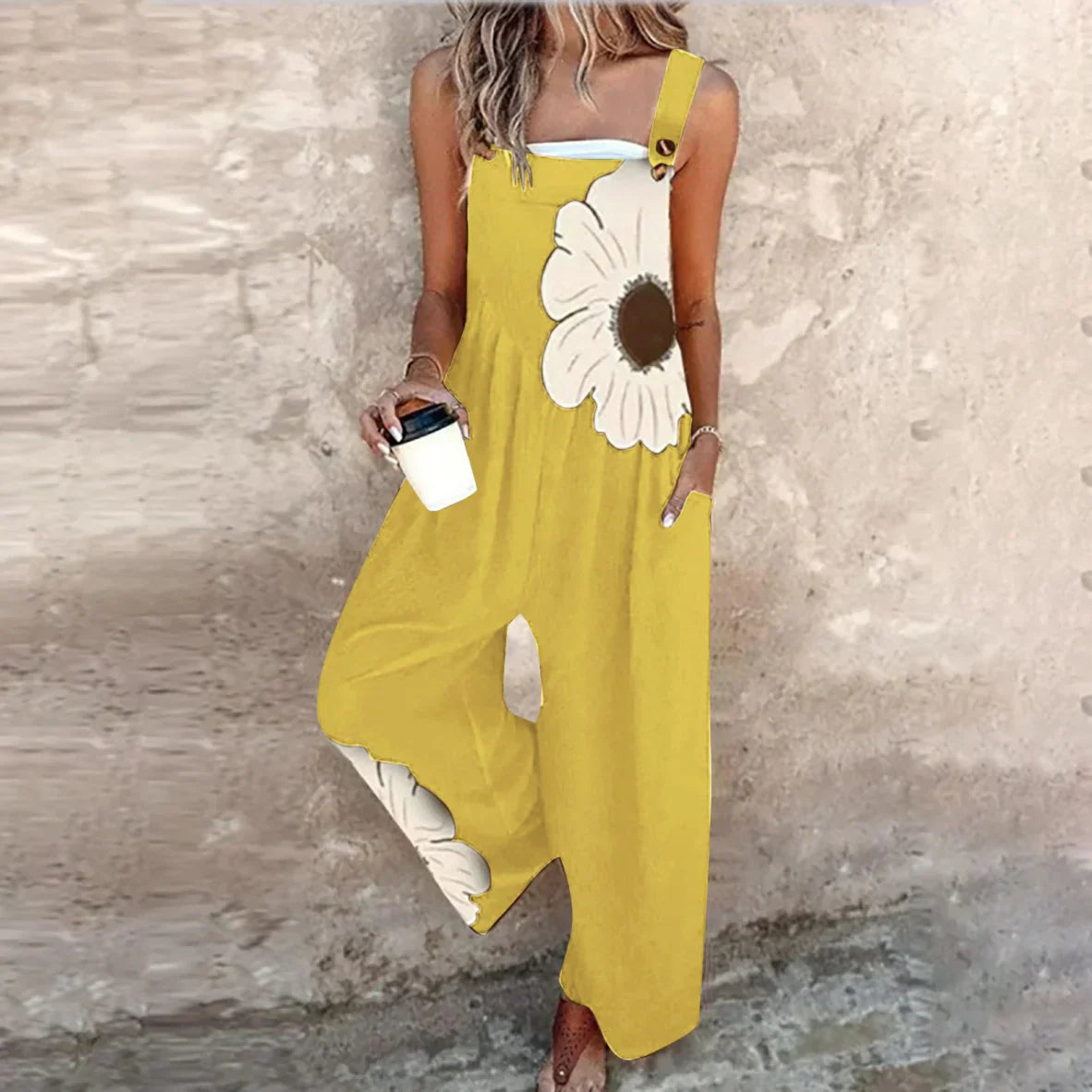Eabha - Elegant Printed Jumpsuit