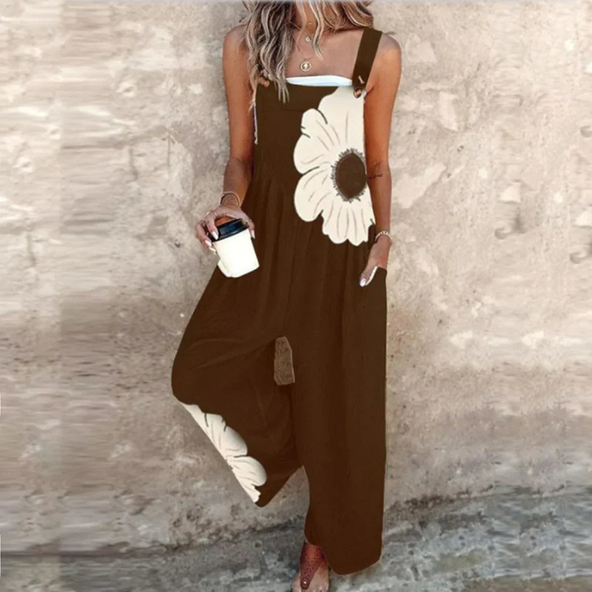 Eabha - Elegant Printed Jumpsuit