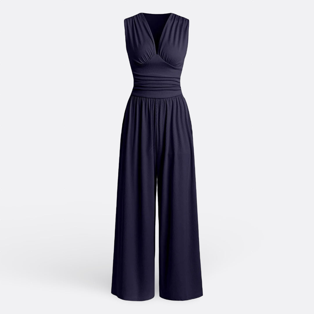 Eilís - Elegant Wide-Leg Jumpsuit