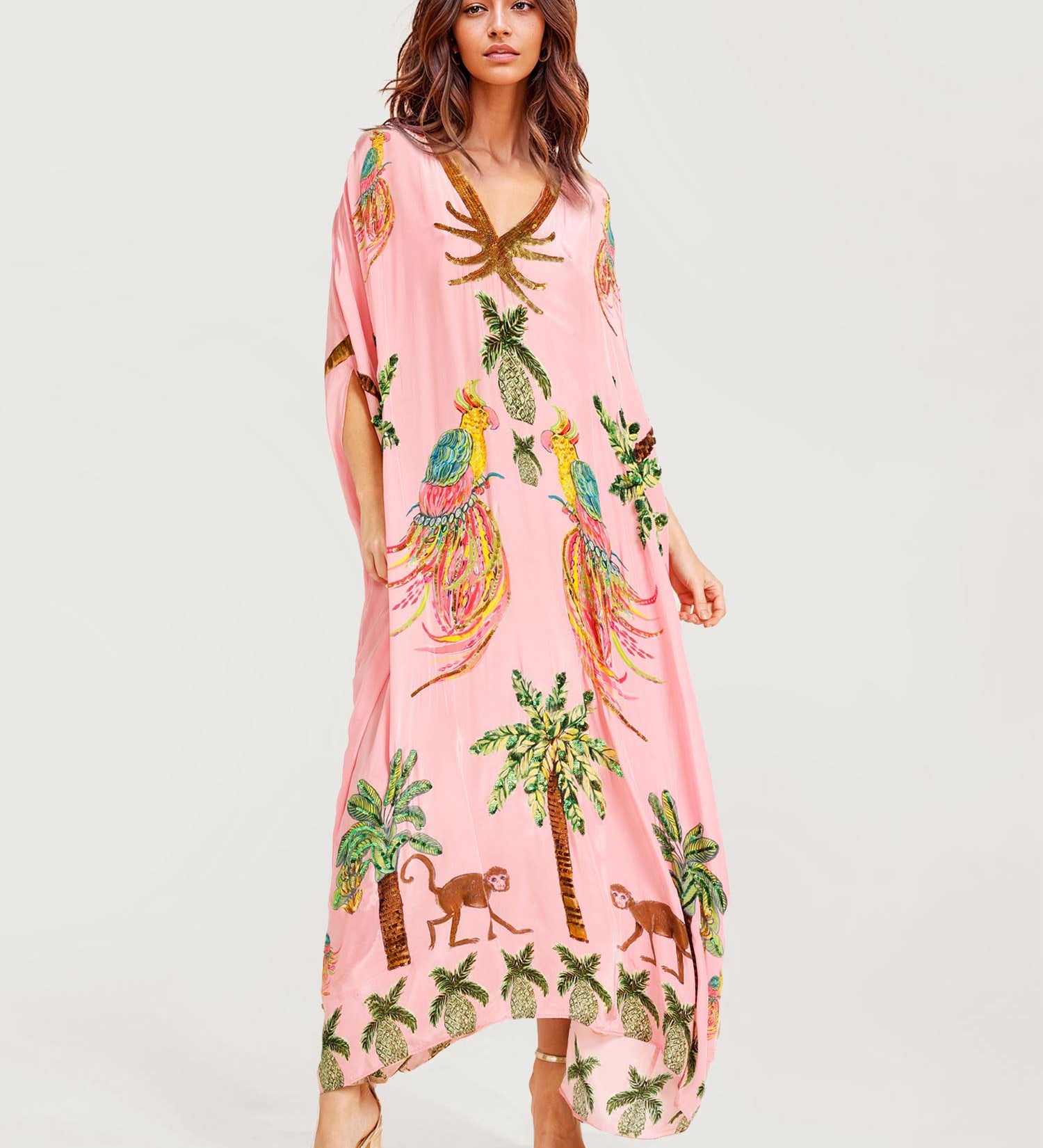 Maeve - Printed Maxi Dress