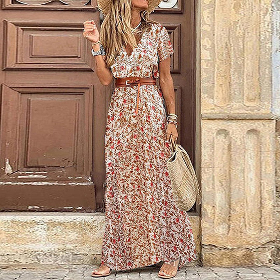 Eabha - Maxi Dress with Belt