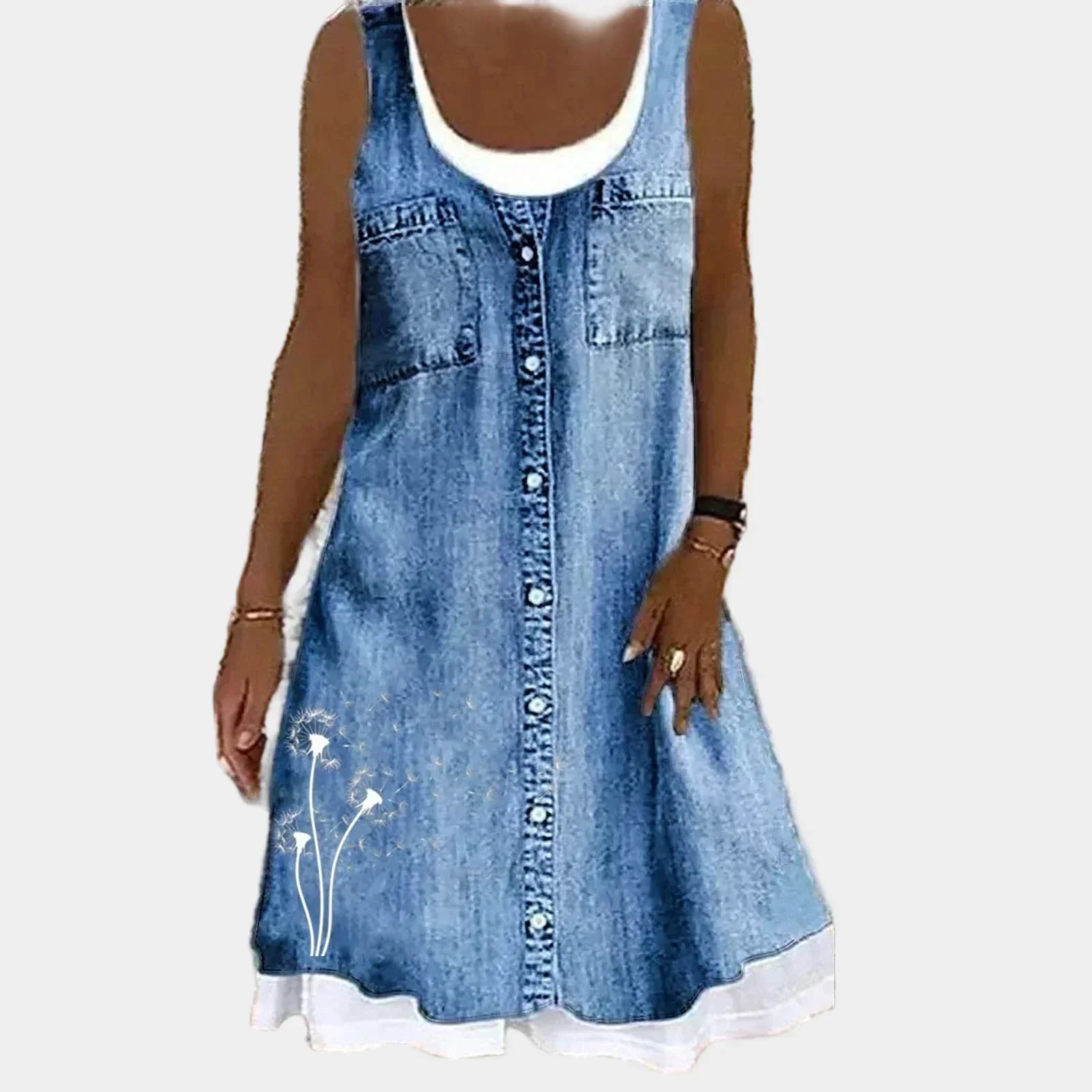 Eithne - Denim Summer Dress