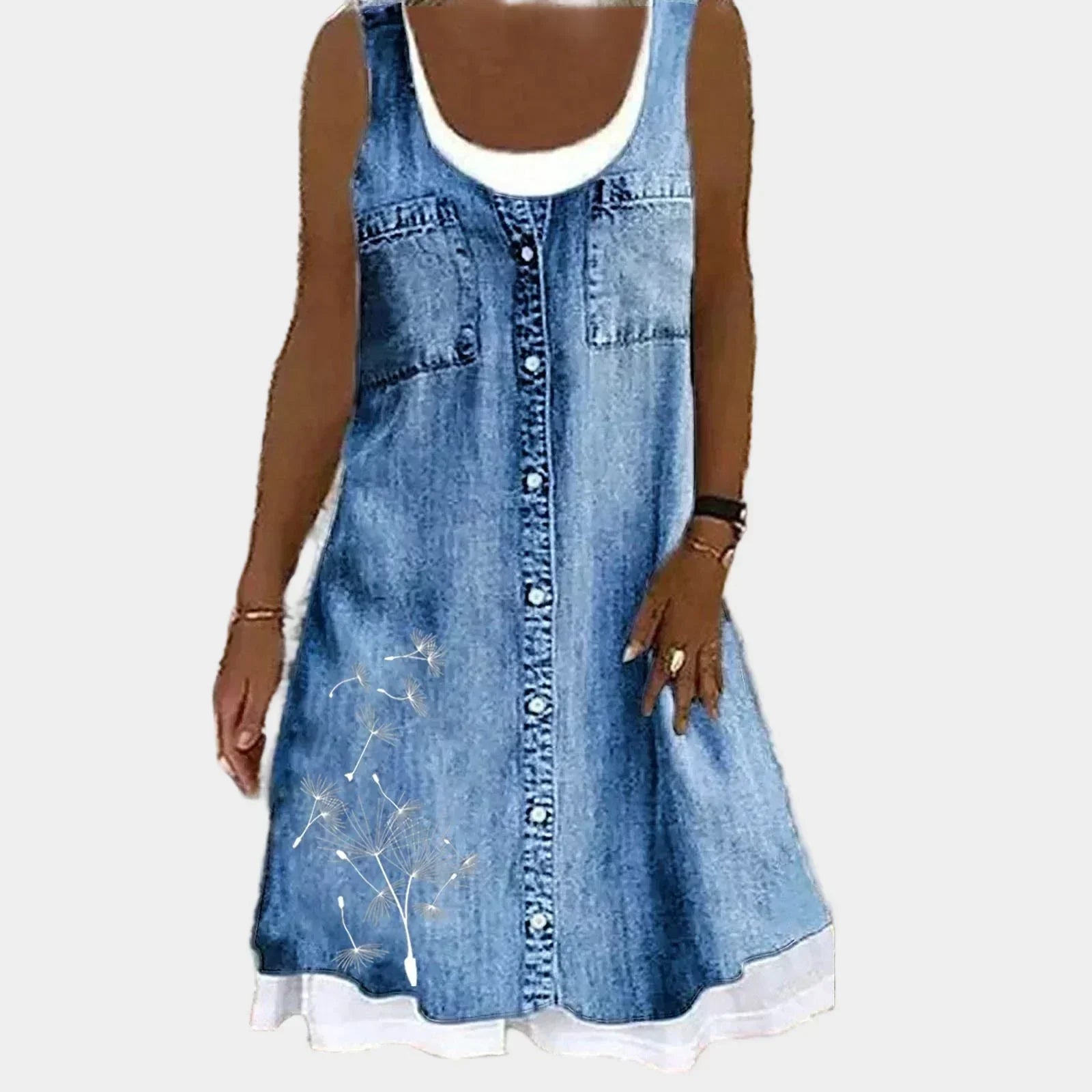 Eithne - Denim Summer Dress