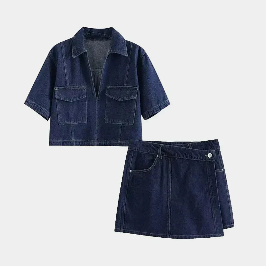 Éabha - Cropped Top Set