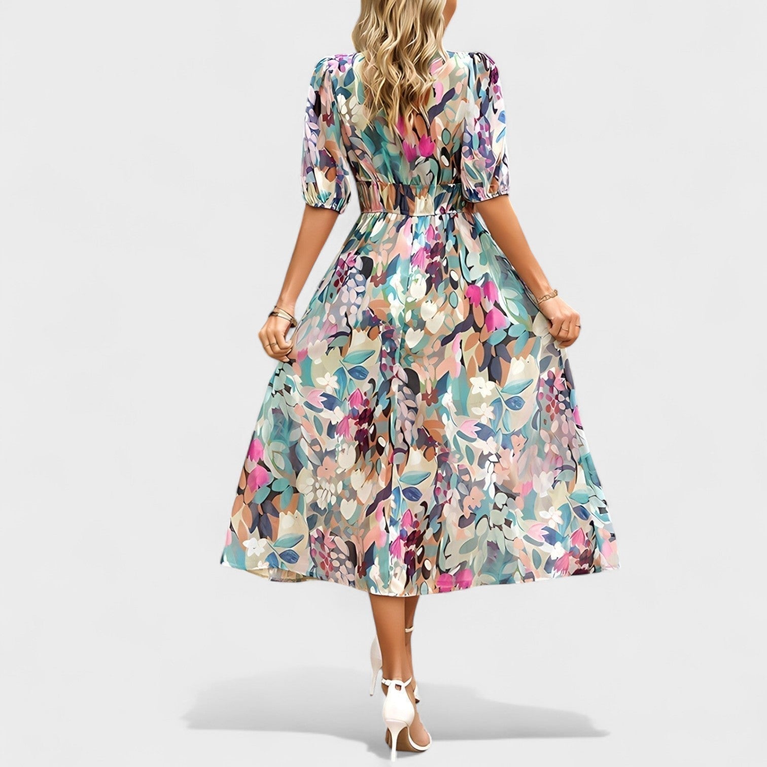 Dervla - Floral Midi Dress