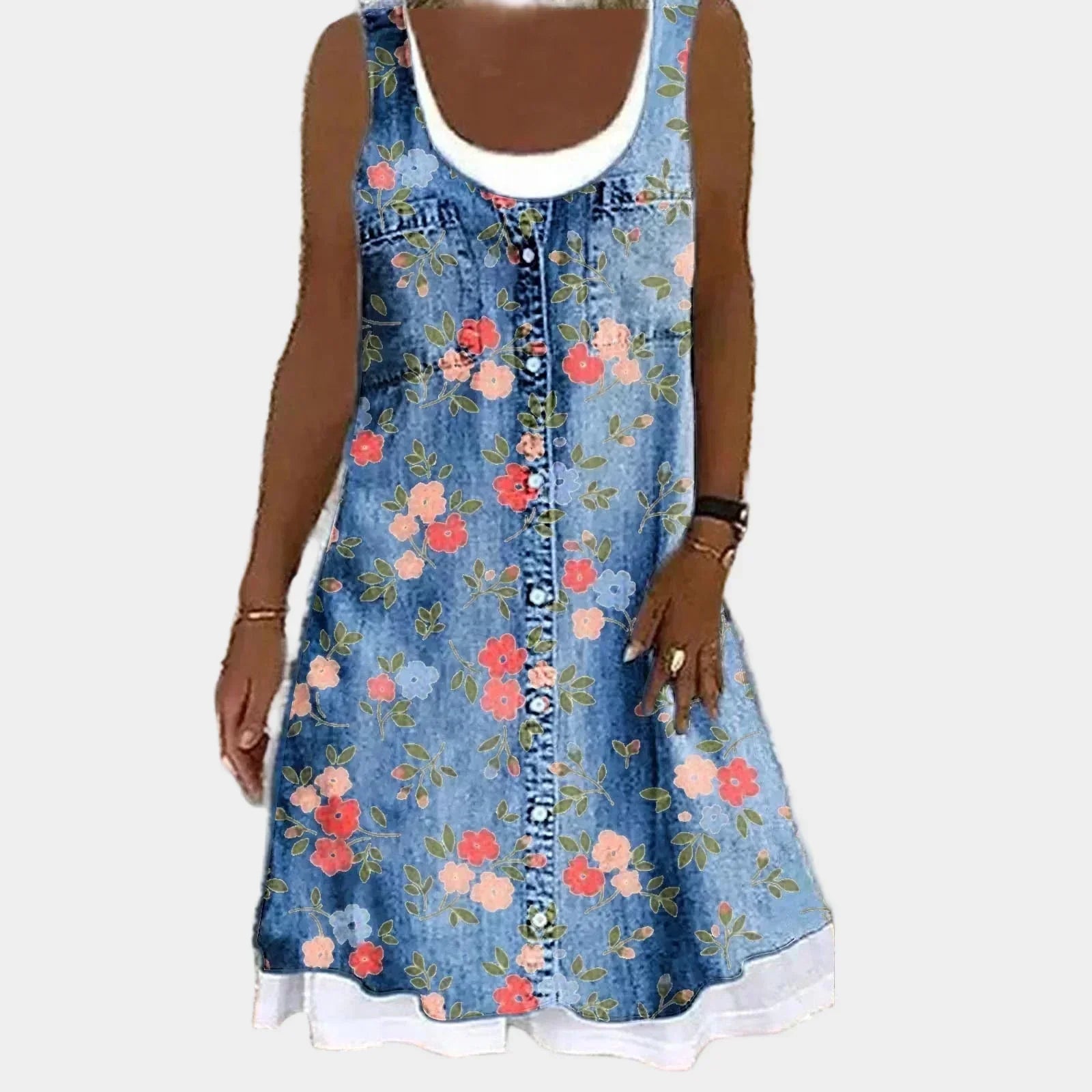 Eithne - Denim Summer Dress