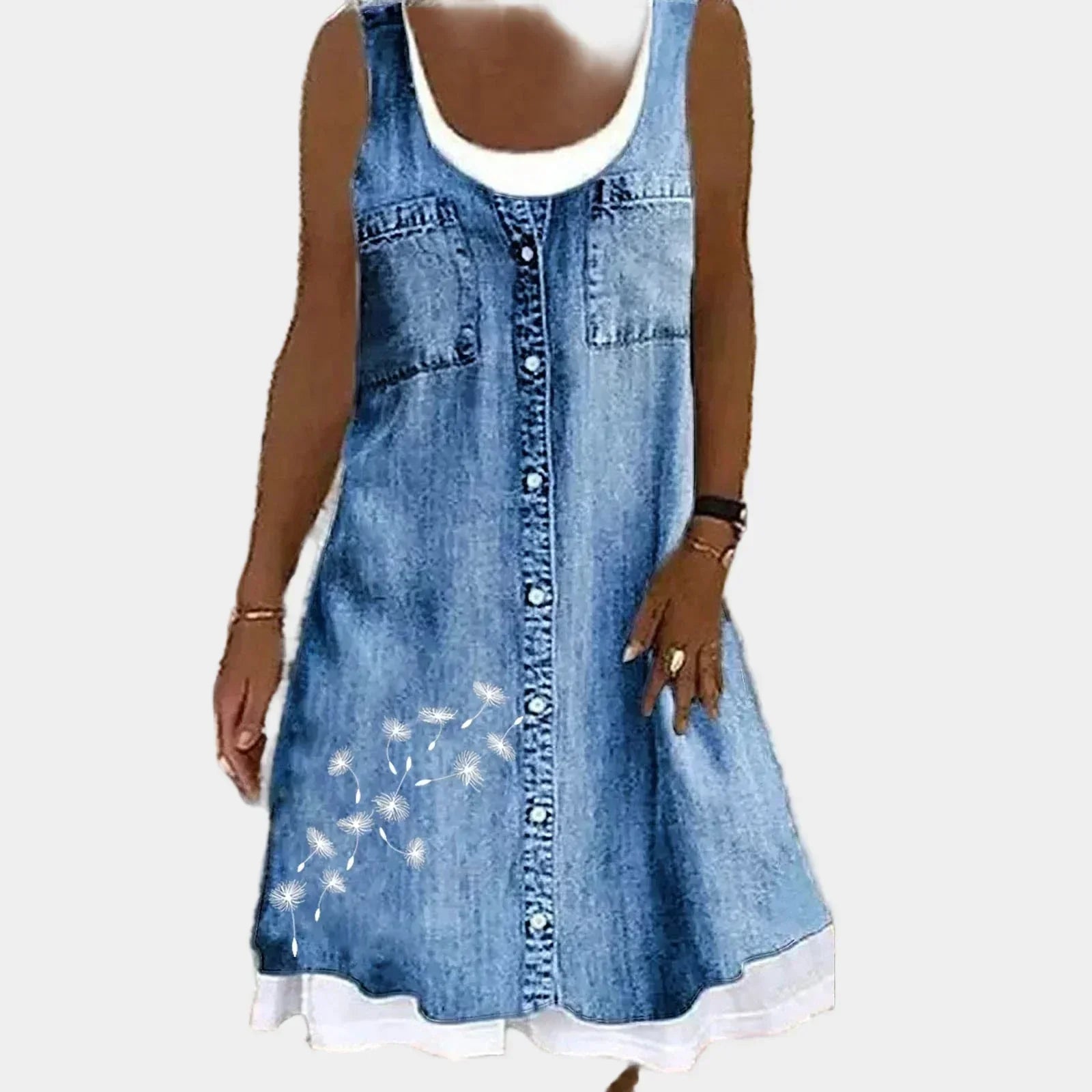 Eithne - Denim Summer Dress