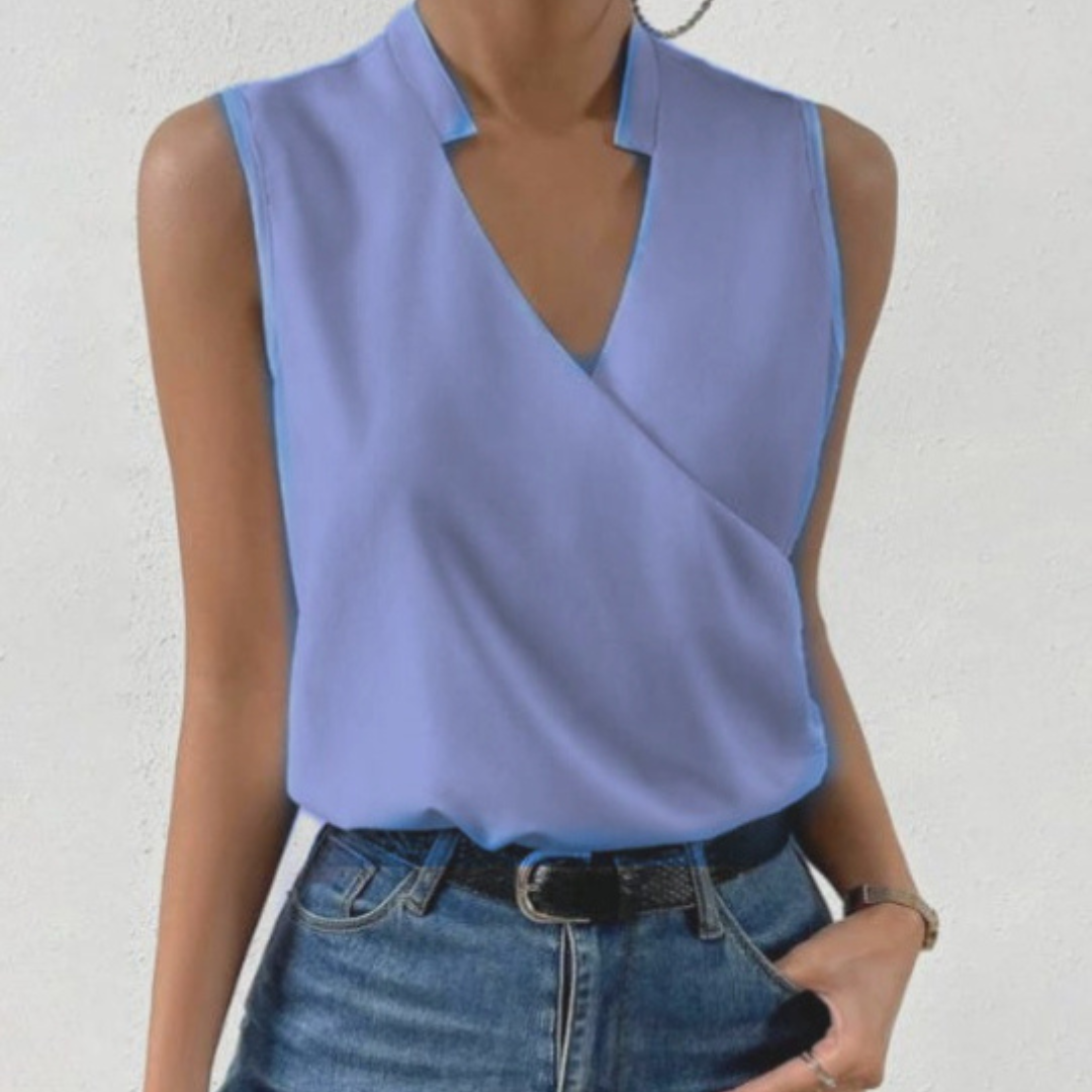 Una - Breathable V-Neck Top
