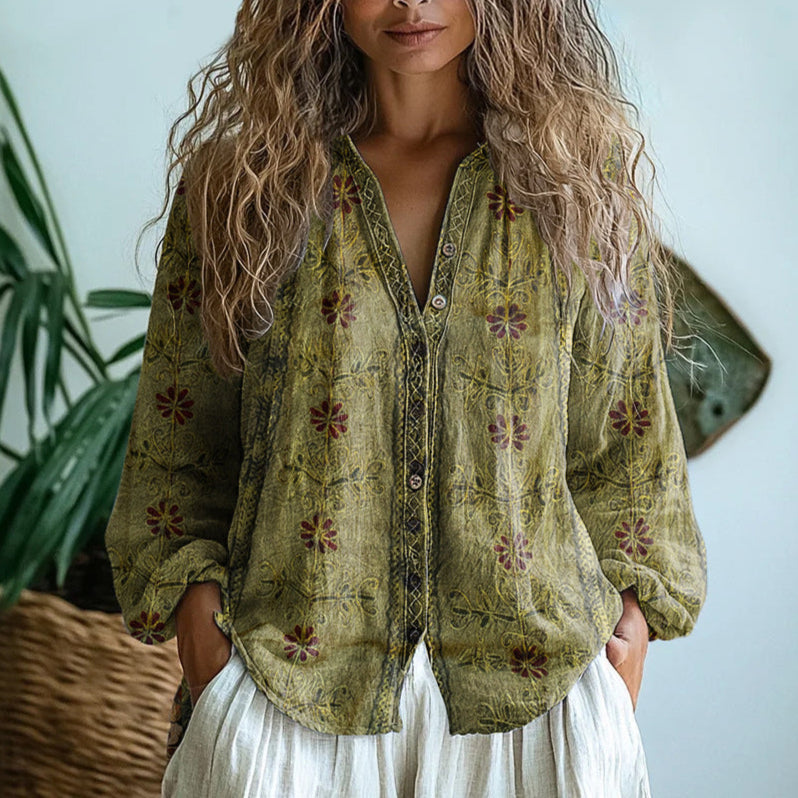 Ciara - Floral Blouse
