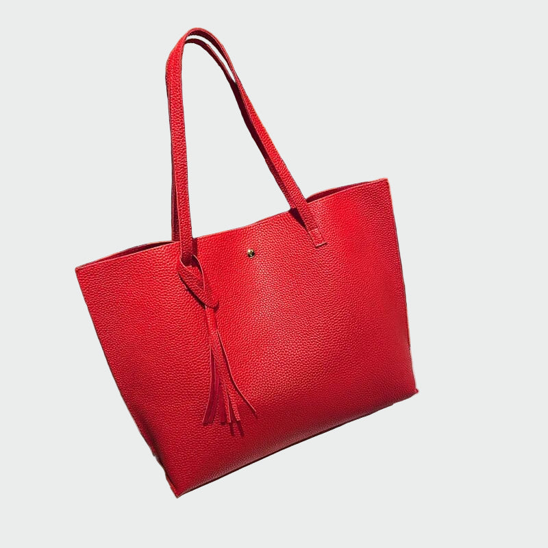 Eabha - Minimalist Leather Tote