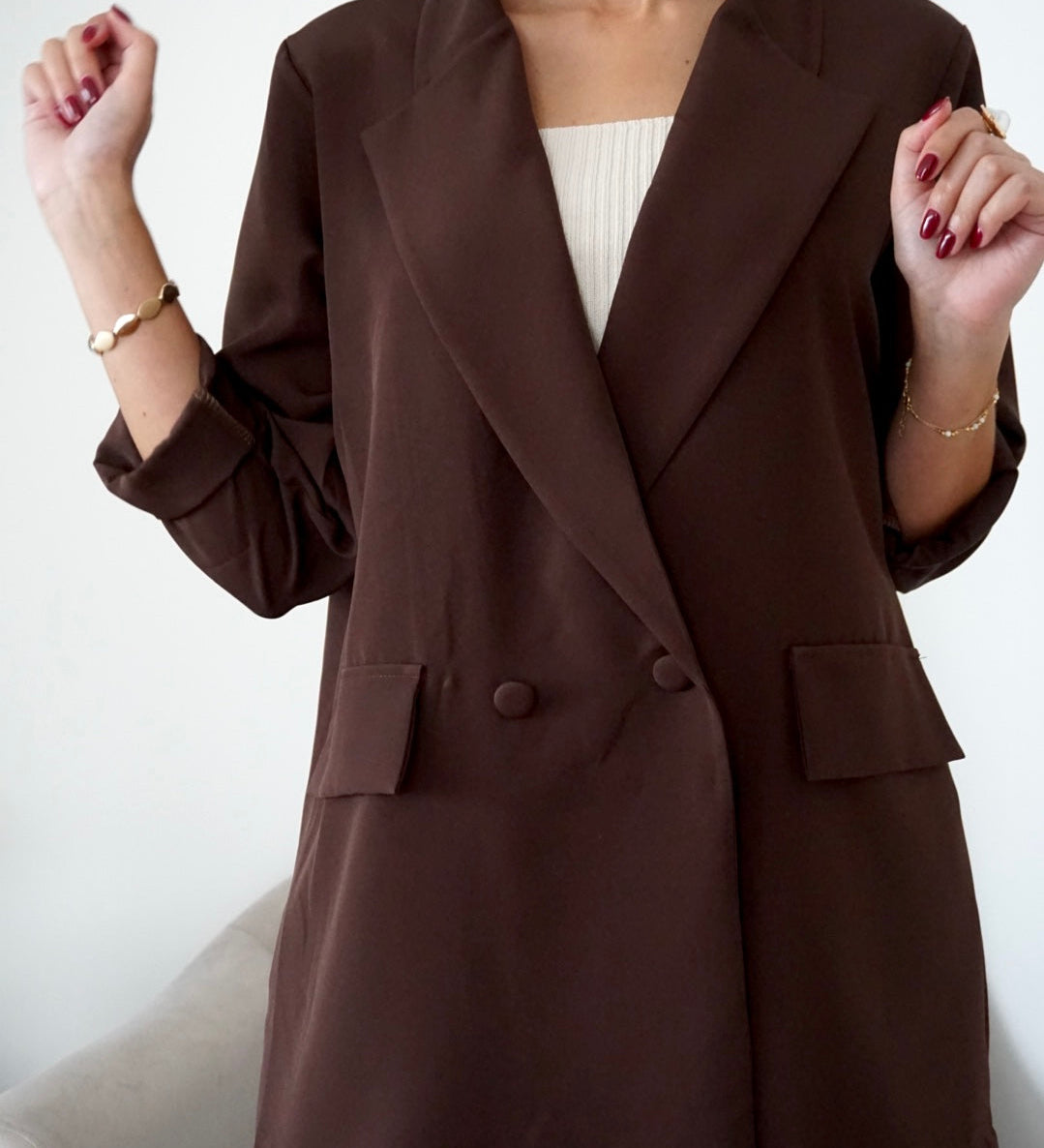Maeve - Oversized Coat Set