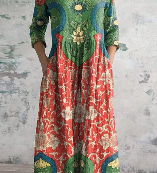 Bríd - Floral Maxi Dress