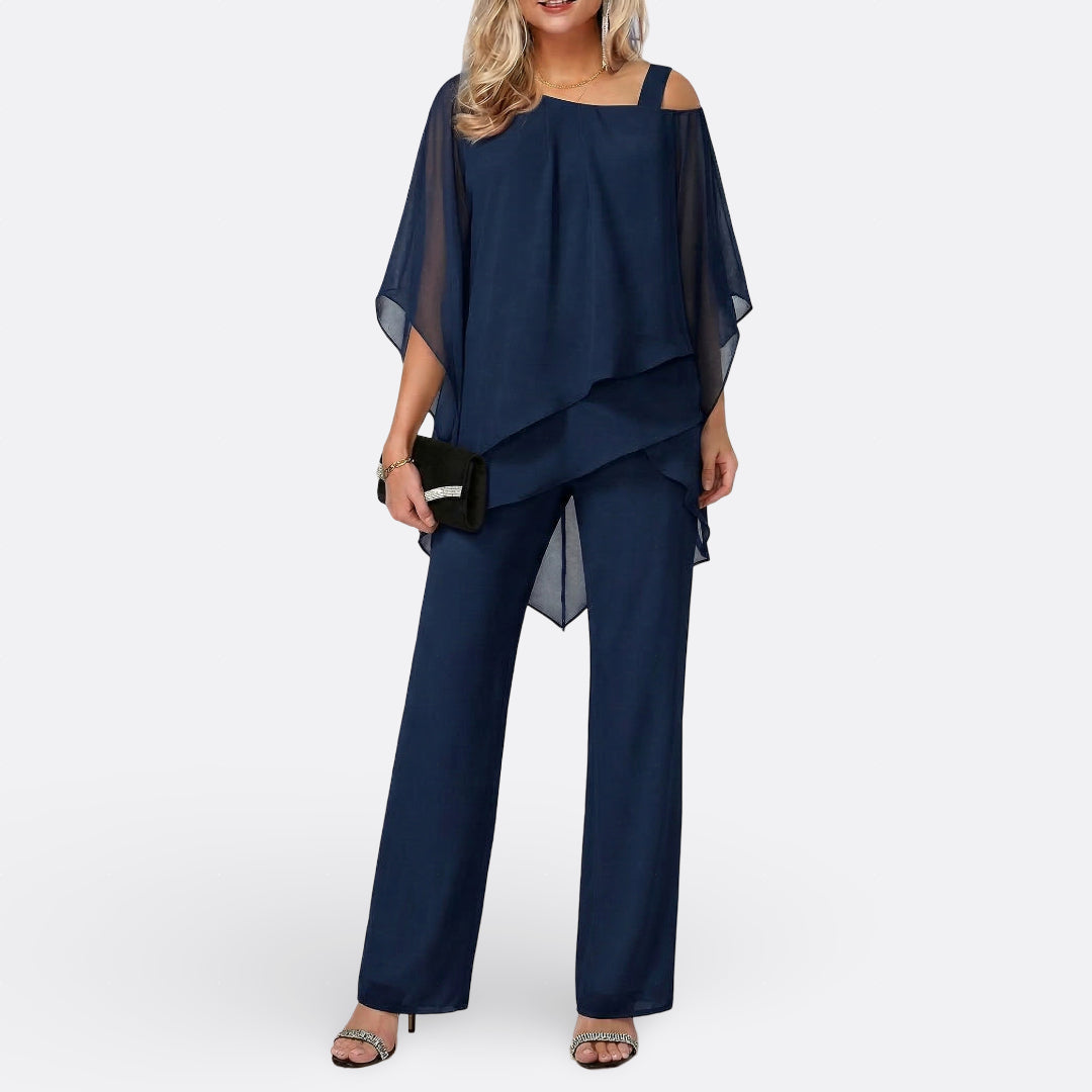 Una - Off-Shoulder Evening Set