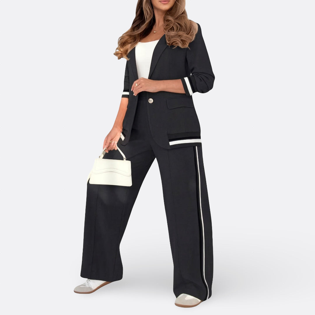 Laoise - Structured Blazer Trousers