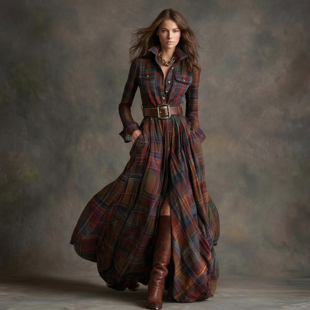 Eimear - Shirt Dress with Belt