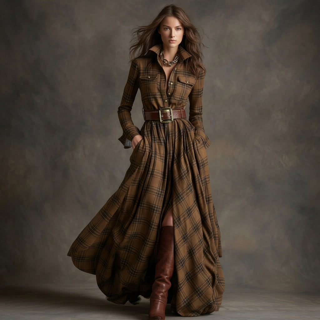 Eimear - Shirt Dress with Belt