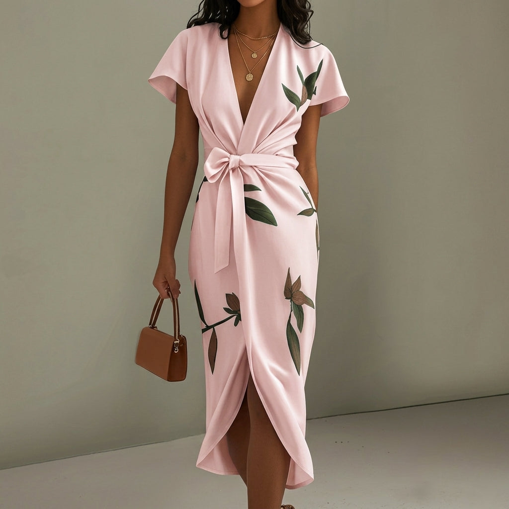 Eimear - Midi Dress with Bow