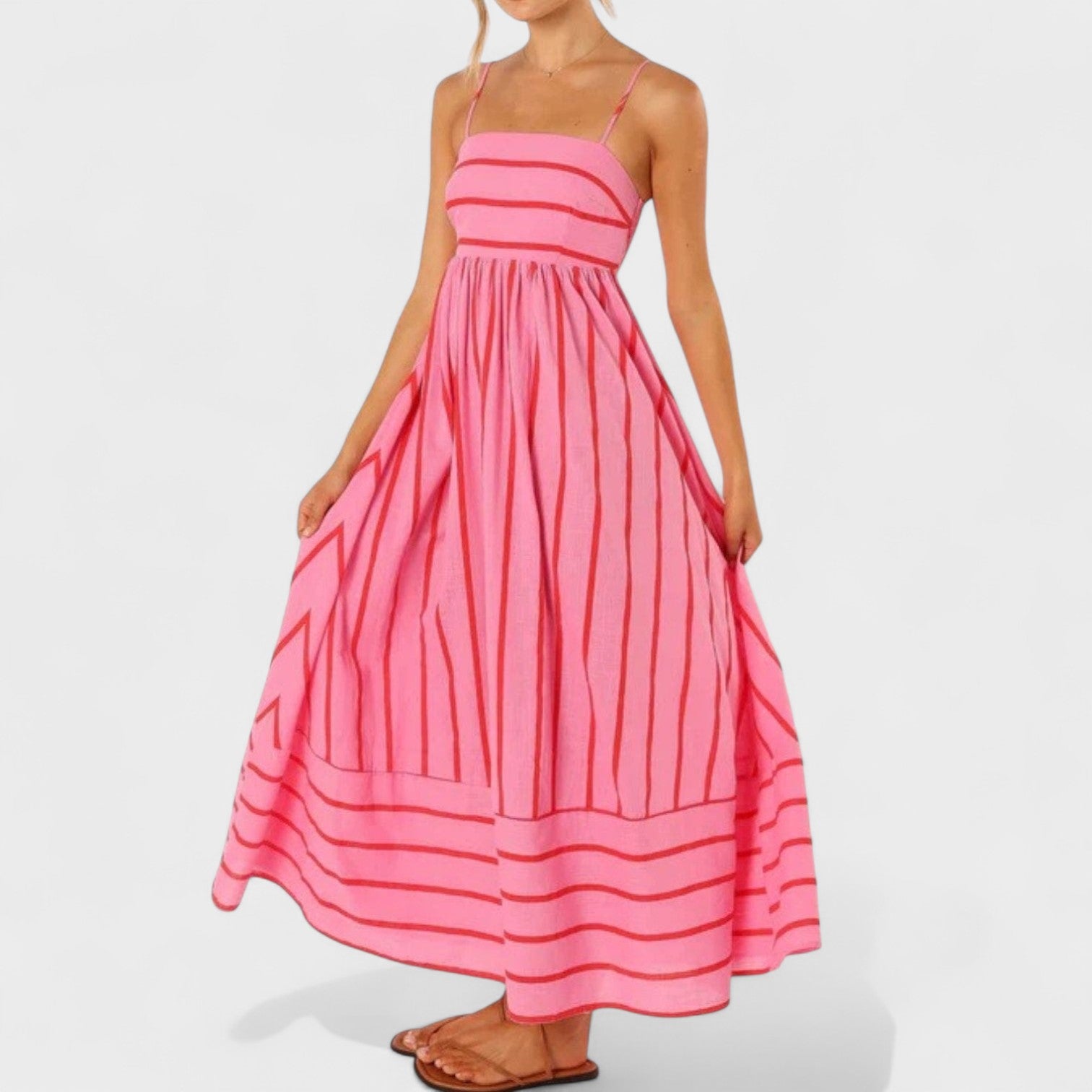 Eimear - Striped Maxi Dress
