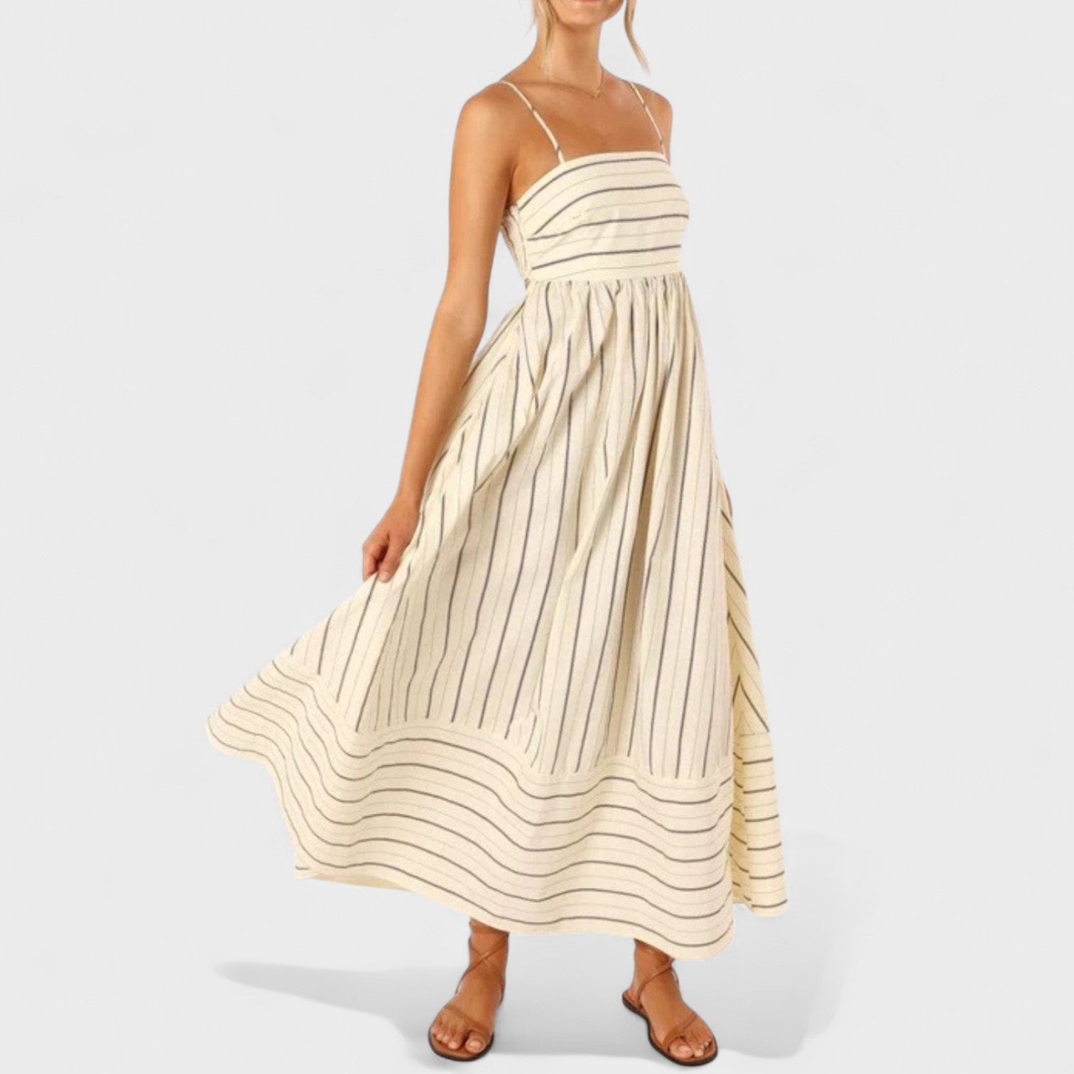 Eimear - Striped Maxi Dress