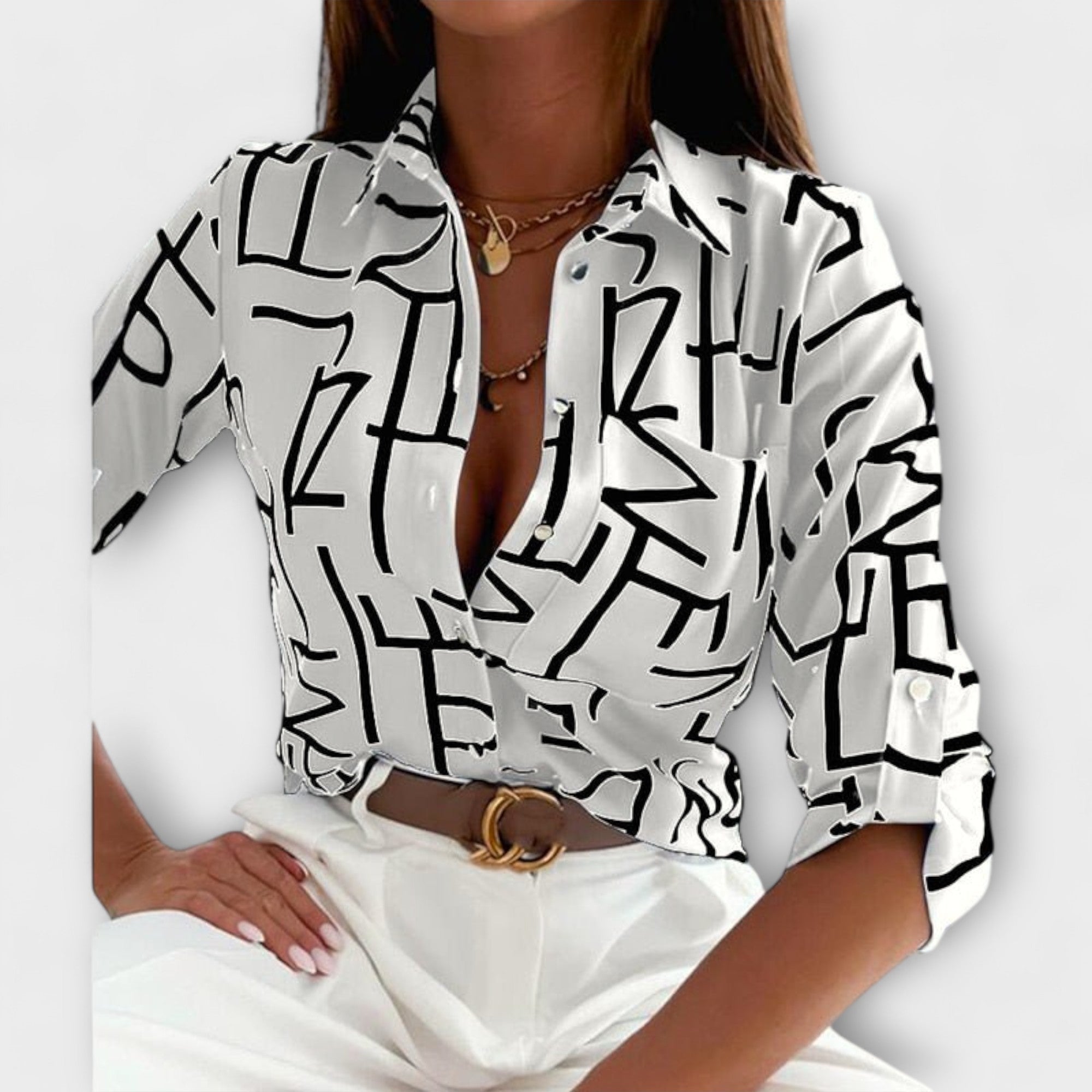 Eimear - Classic Collar Blouse