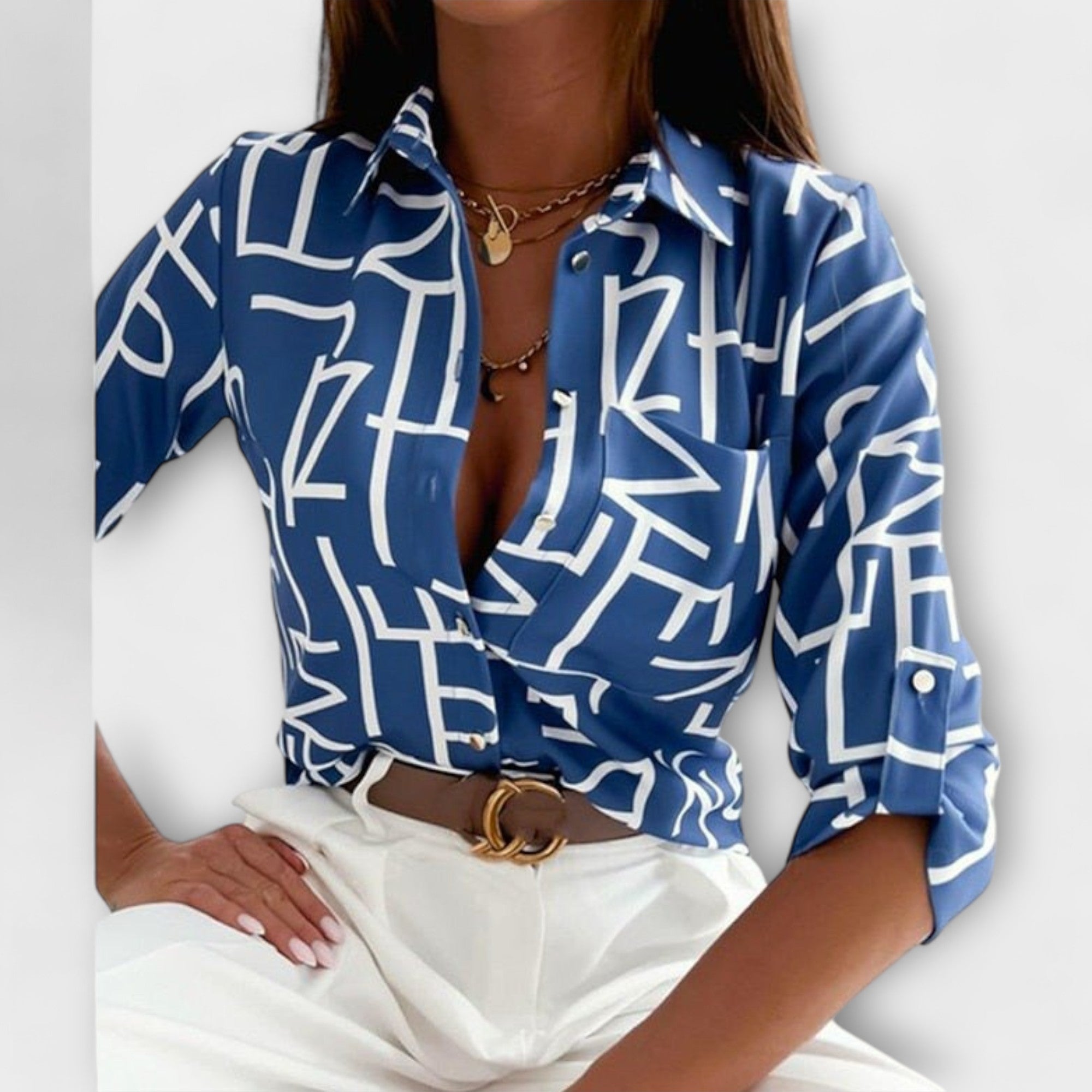 Eimear - Classic Collar Blouse