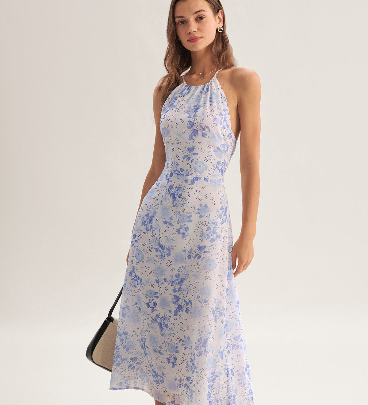 Eabha - Floral Midi Dress
